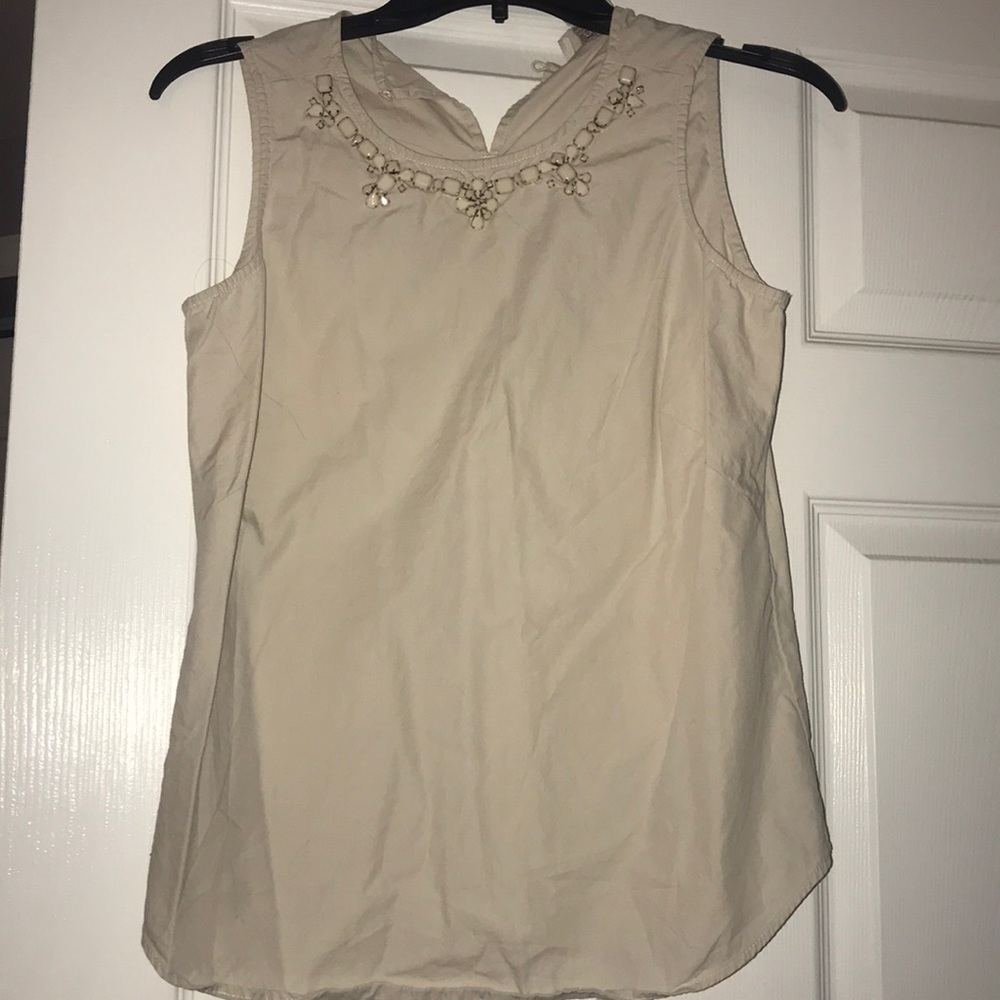 Anne Taylor tan top